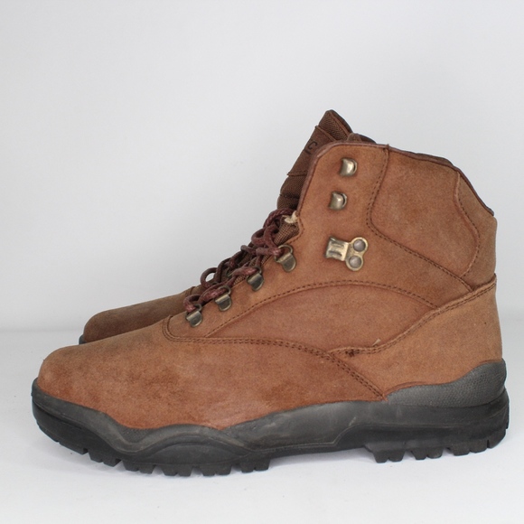 Vtg New Hi Tec Mens 9.5 Tacoma Hiking Boots Brown main image 5